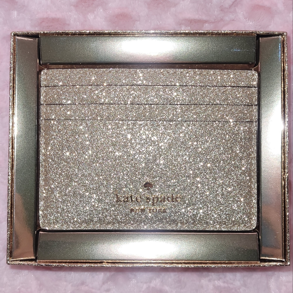 ♠️Kate Spade Slim Small Card Wallet in box